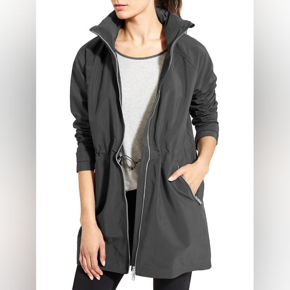 Athleta Misty Jacket Green Women Size Xxs‎